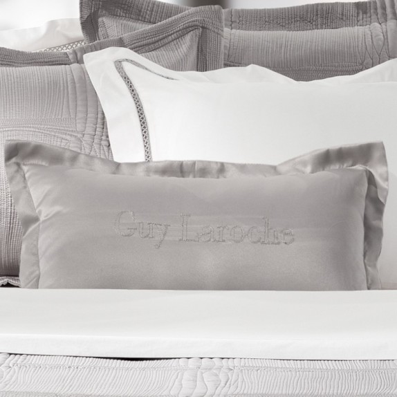 Μαξιλαροθήκη Διακόσμησης Guy Laroche Essenza Silver 30x50