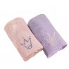 Σετ Βρεφικές Πετσέτες 2 Τεμαχίων Guy Laroche Baby Towels Girl Set 1 35x50