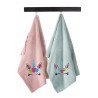 Σετ Βρεφικές Πετσέτες 2 Τεμαχίων Guy Laroche Baby Towels Girl Set 3 35x50