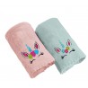 Σετ Βρεφικές Πετσέτες 2 Τεμαχίων Guy Laroche Baby Towels Girl Set 3 35x50