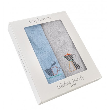 Σετ Πετσέτες Κουζίνας 2 Τεμαχίων Guy Laroche Gourmet Kitchen Set 13 35x50