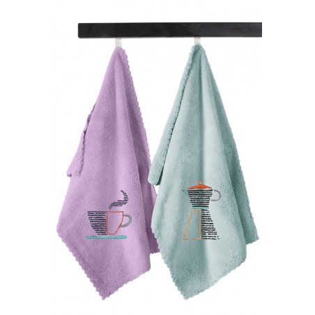 Σετ Πετσέτες Κουζίνας 2 Τεμαχίων Guy Laroche Gourmet Kitchen Set 16 35x50