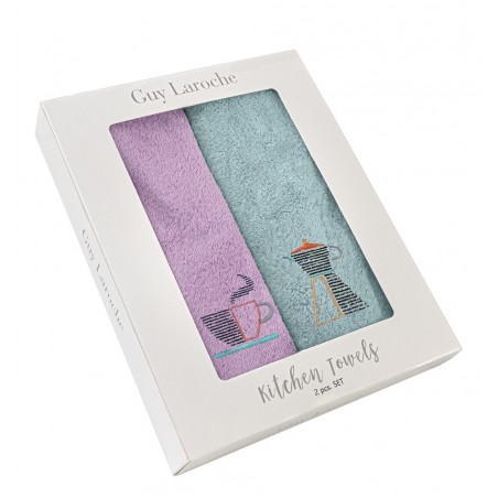 Σετ Πετσέτες Κουζίνας 2 Τεμαχίων Guy Laroche Gourmet Kitchen Set 16 35x50