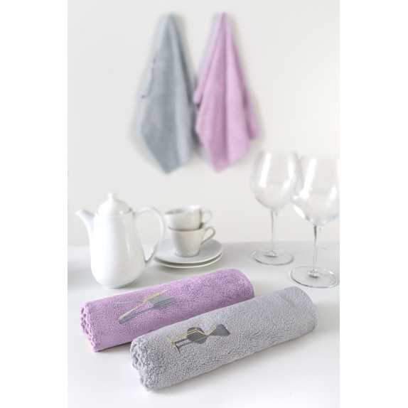 Σετ Πετσέτες Κουζίνας 2 Τεμαχίων Guy Laroche Gourmet...