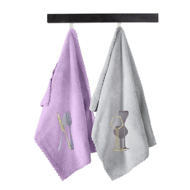 Σετ Πετσέτες Κουζίνας 2 Τεμαχίων Guy Laroche...