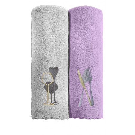 Σετ Πετσέτες Κουζίνας 2 Τεμαχίων Guy Laroche Gourmet Kitchen Set 20 35x50