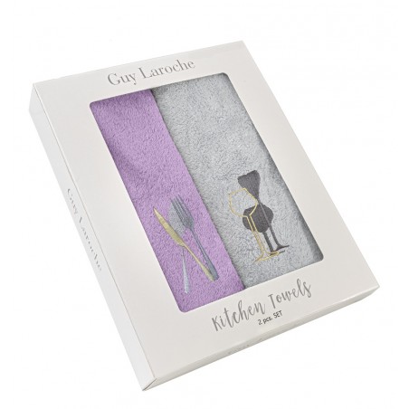 Σετ Πετσέτες Κουζίνας 2 Τεμαχίων Guy Laroche Gourmet Kitchen Set 20 35x50