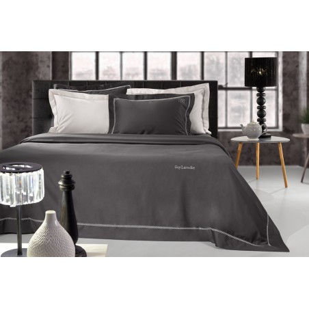Σετ Παπλωματοθήκη King Size 3 Τεμαχίων Guy Laroche Blend Anthracite 260x260