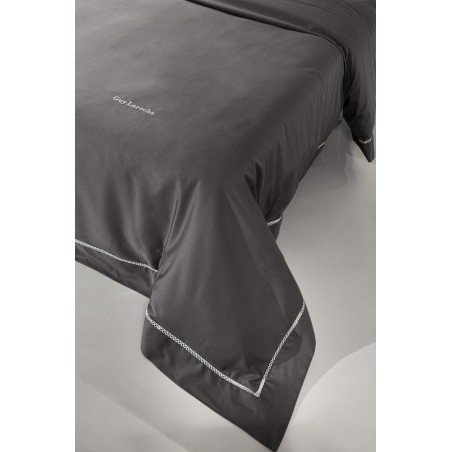 Σετ Παπλωματοθήκη King Size 3 Τεμαχίων Guy Laroche Blend Anthracite 260x260