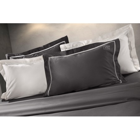 Σετ Παπλωματοθήκη King Size 3 Τεμαχίων Guy Laroche Blend Anthracite 260x260