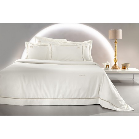 Σετ Παπλωματοθήκη King Size 3 Τεμαχίων Guy Laroche Blend Ecru-Ivory 260x260