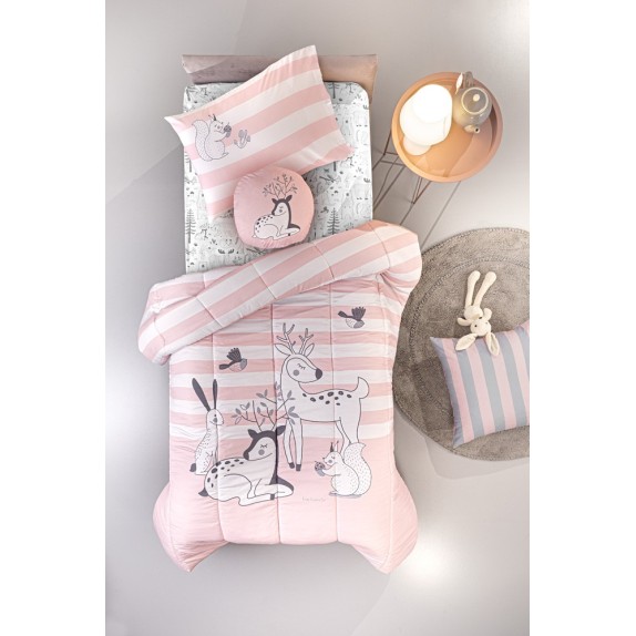 Παιδική Παπλωματοθήκη Μονή Guy Laroche Forest Pudra 165x225