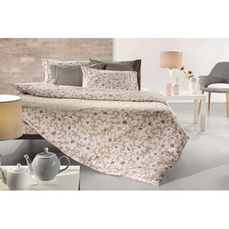 Σετ Παπλωματοθήκη Φανελένια Υπέρδιπλη 3 Τεμαχίων Guy Laroche Martin Almond 225x245