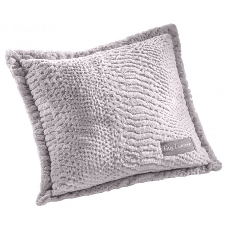 Σετ Διακοσμητικό Γούνινο Ριχτάρι Πολυθρόνας και Μαξιλαροθήκη Διακόσμησης Guy Laroche Crusty Melanze 130x170
