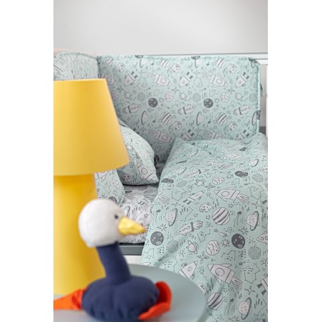 Σετ Σεντόνια Κούνιας 3 Τεμαχίων Guy Laroche Cosmic 115x170