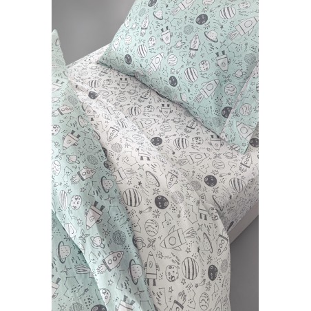 Σετ Παιδικά Σεντόνια Μονά 3 Τεμαχίων Guy Laroche Cosmic 160x250