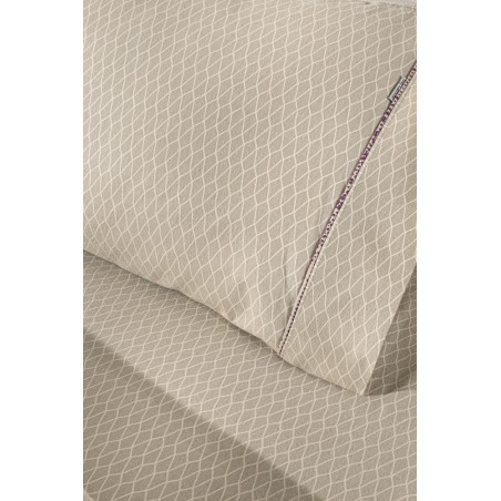 Σετ Σεντόνια Φανελένια Μονά 3 Τεμαχίων Guy Laroche Linear 170x265