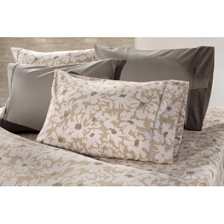 Σετ Σεντόνια Φανελένια Μονά 3 Τεμαχίων Guy Laroche Martin Almond 170x265