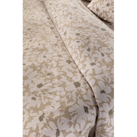 Σετ Σεντόνια Φανελένια Μονά 3 Τεμαχίων Guy Laroche Martin Almond 170x265