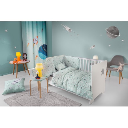 Σετ Κούνιας 3 Τεμαχίων (Πάντα, Παπλωματοθήκη, Μαξιλαροθήκη) Guy Laroche Cosmic