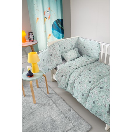 Σετ Κούνιας 3 Τεμαχίων (Πάντα, Παπλωματοθήκη, Μαξιλαροθήκη) Guy Laroche Cosmic