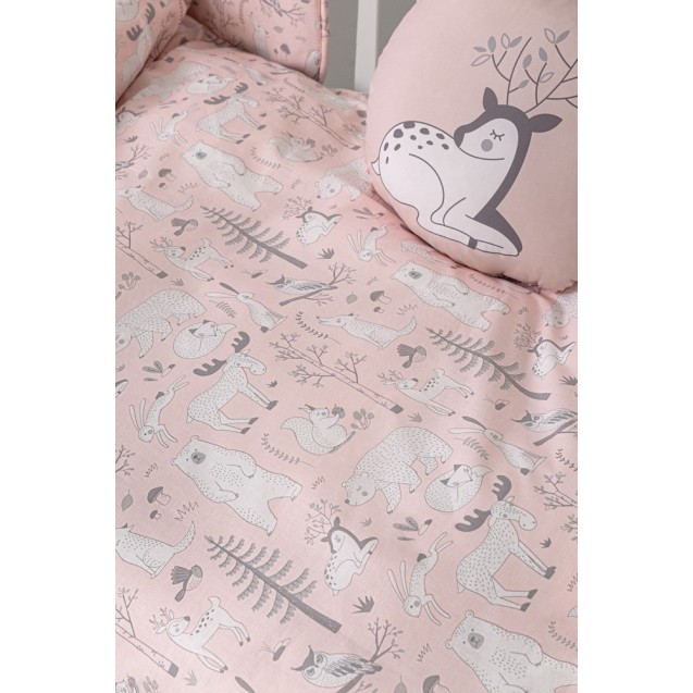 Σετ Κούνιας 3 Τεμαχίων (Πάντα, Παπλωματοθήκη,...