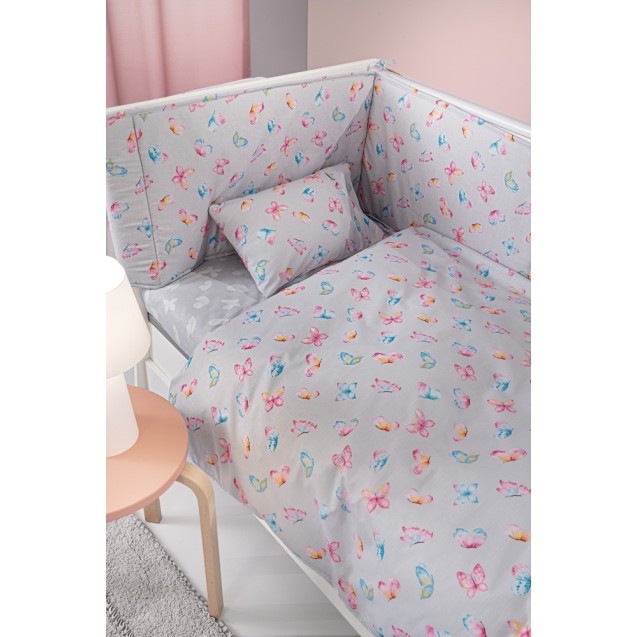 Σετ Κούνιας 3 Τεμαχίων (Πάντα, Παπλωματοθήκη,...