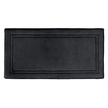 Σετ Ταπέτα Κρεβατοκάμαρας 2 Τεμαχίων Guy Laroche Softy Black 60x120