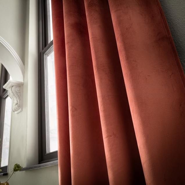 Κουρτίνα Gofis Home Winter Paprika 711/12 140x280