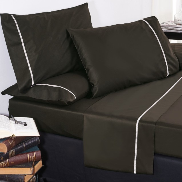 Σεντόνι Ημίδιπλο 19V69 Colori Wenge 190x280