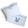 Σετ Σεντόνια Κούνιας 3 Τεμαχίων Sbaby Bunny Blue 120x160