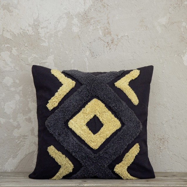 Μαξιλάρι Διακόσμησης Nima Aziza Dark Gray 45x45