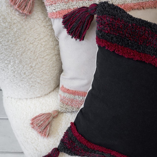 Μαξιλάρι Διακόσμησης Nima Janelle Dark Gray 45x45