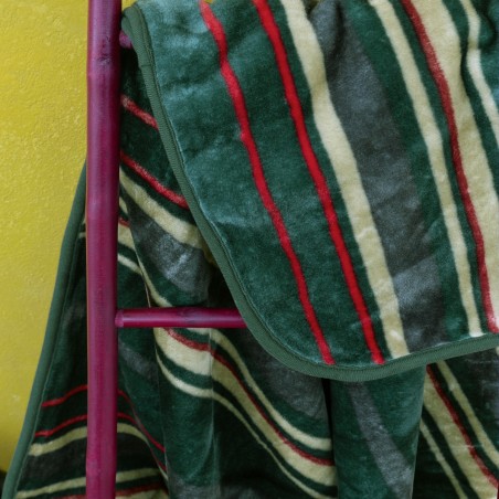 Κουβέρτα Βελουτέ Υπέρδιπλη Nima Tinsel 220x240