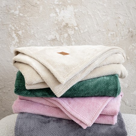 Κουβέρτα Καναπέ Nima Mellow Pink 130x170