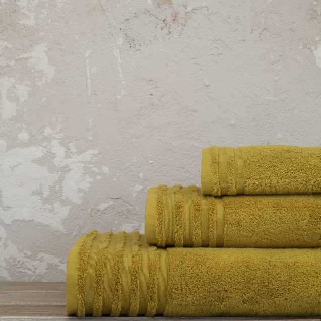 Πετσέτα Χεριών Nima Vista Gold Beige 30x50