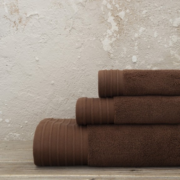Πετσέτα Χεριών Nima Feel Fresh Warm Brown 40x60