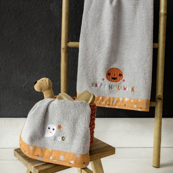 Σετ Παιδικές Πετσέτες 2 Τεμαχίων Nima Happy Halloween