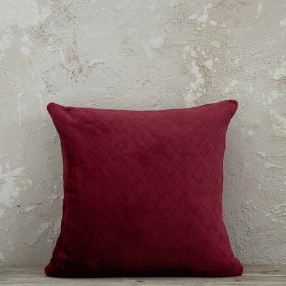 Μαξιλαροθήκη Διακόσμησης Kocoon Cosy Bordeaux 45x45