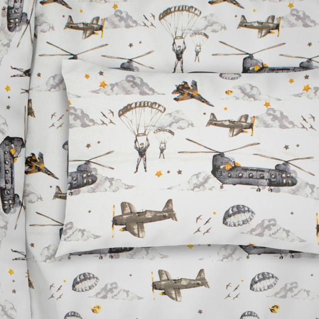 Βρεφική Μαξιλαροθήκη Dimcol Airforce 195...