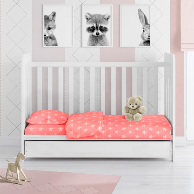 Σετ Σεντόνια Κούνιας 3 Τεμαχίων Dimcol Star 34...