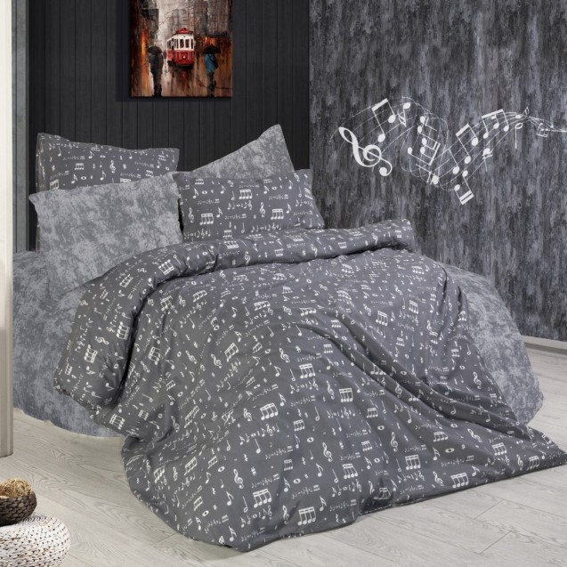 Σετ Σεντόνια King Size 4 Τεμαχίων Dimcol...