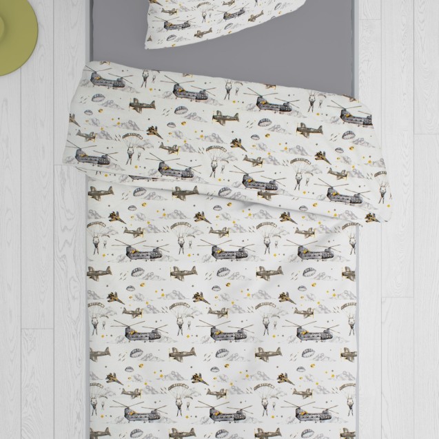 Σετ Παιδικά Σεντόνια Μονά 3 Τεμαχίων Dimcol...