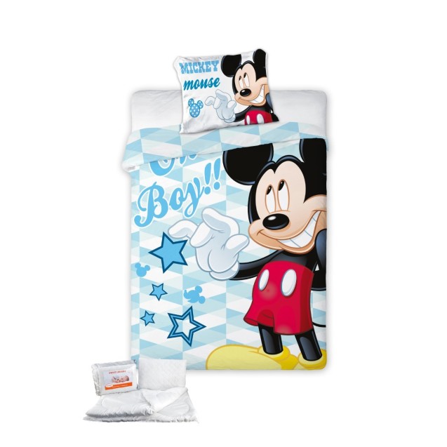 Σετ Πάπλωμα & Παπλωματοθήκη Κούνιας 4 Τεμαχίων...