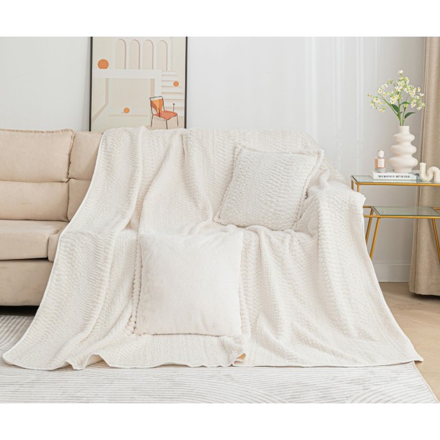 Ριχτάρι Διθέσιου Silk Fashion NX201 Ivory 180x250