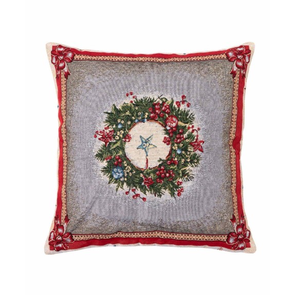  Χριστουγεννιάτικη Μαξιλαροθήκη Διακόσμησης Silk Fashion...