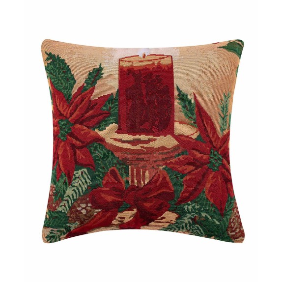  Χριστουγεννιάτικη Μαξιλαροθήκη Διακόσμησης Silk Fashion...