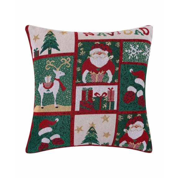  Χριστουγεννιάτικη Μαξιλαροθήκη Διακόσμησης Silk Fashion...
