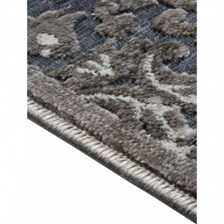 Χαλί Στρόγγυλο Madi Branches Grey Δ140