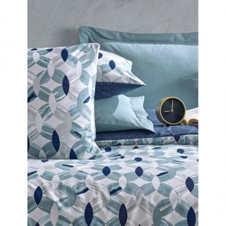 Σετ Παπλωματοθήκη Υπέρδιπλη 3 Τεμαχίων Madi Style 220x240